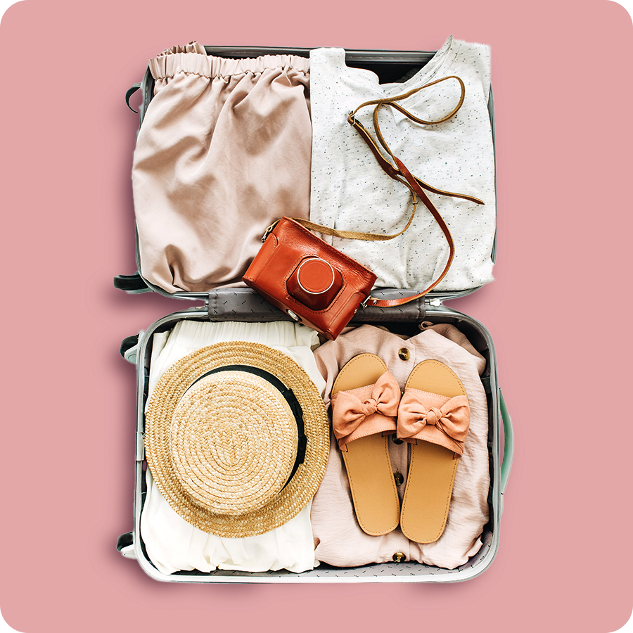 Essentials für einen Wochenendtrip im Frühling.