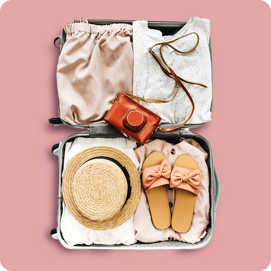 Essentials für einen Wochenendtrip im Frühling.