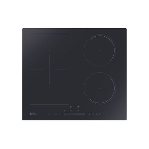 Kochfelder, Induktion, 4 Kochzonen, Schwarz, Vetroceramic