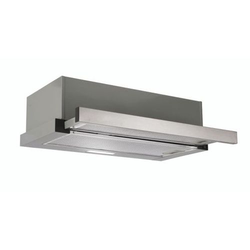 Abzugshauben, Einbau, Einbau/Teleskopisch, LED, Stainless steel