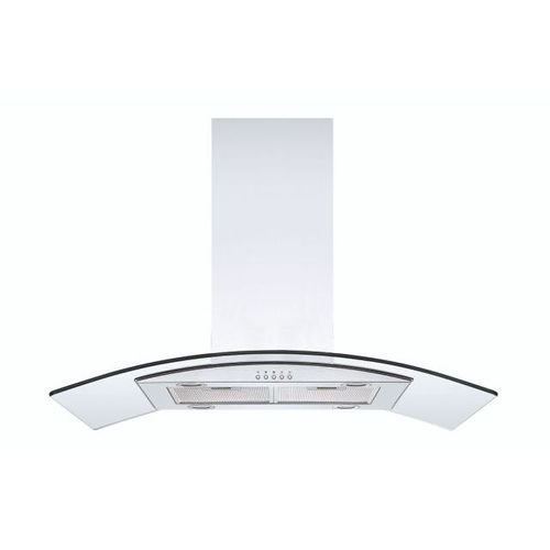 Abzugshauben, Insel, Freistehende Insel dekorativ, Edelstahl, LED