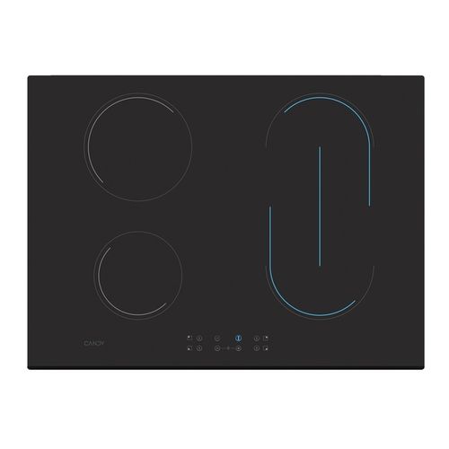 Kochfelder, Elektrisch, 4 Kochzonen, Schwarz, Vetroceramic