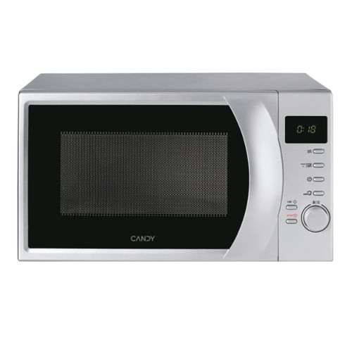 Mikrowellenöfen, Freistehend, Mikrowellen- + Grill-Funktion, 20 Liter, Silber